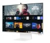 Monitor 27 cali SMART M8 VA 3840x2160 UHD 16:9 1xHDMI 1xUSB-C (65W) 2xUSB 2.0 4ms WiFi/BT HAS+PIVOT Webcam głośniki płaski biały