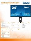 Monitor 24 cale XUB2497HSN-B1 IPS,USB-C Dock,HDMI,DP /5y/