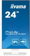 Monitor 24 cale XUB2497HSN-W2 IPS, USB-C Dock, HDMI, DP, 300cd, Pivot, HAS, biały /5y/