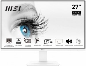 Monitor PRO MP273W 27 cali IPS /FHD/75Hz/HDMI DP/biały