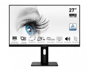 Monitor 27 cali PRO MP273P FLAT/IPS/FHD/75Hz/5ms