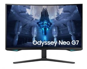 Monitor 32 cale LS32BG750NUXEN VA 3840x2160 UHD 16:9 2xHDMI/1xDP 1 ms (GTG) zakrzywiony HAS+PIVOT 165Hz Gaming 2 lata d2d