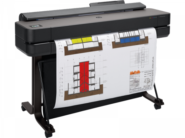 Ploter HP DesignJet T650 36″ (5HB10D) + 100m papieru GRATIS