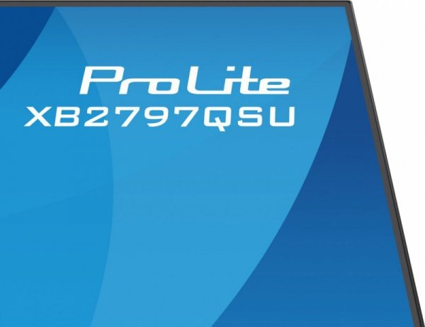 Monitor ProLite  27 cali XB2797QSU-B1 IPS,QHD,2xHDMI,DP,350cd,75Hz,1000:1,     USB HUB,x4 ((2x Type-A v.3.2 Gen 1 (5Gbps, 4.5W) 