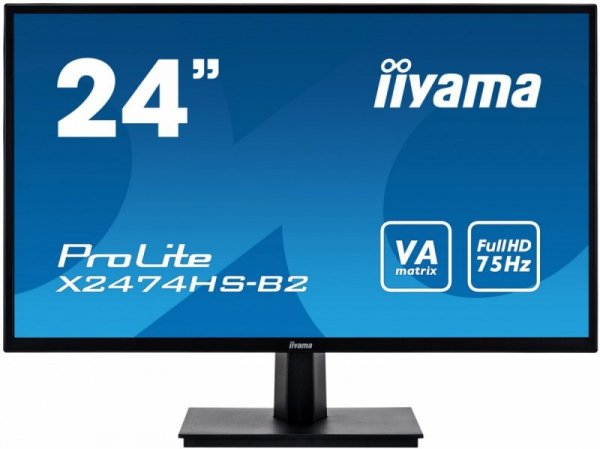 Monitor 24 X2474HS-B2 VA,HDMI,DP,głośniki