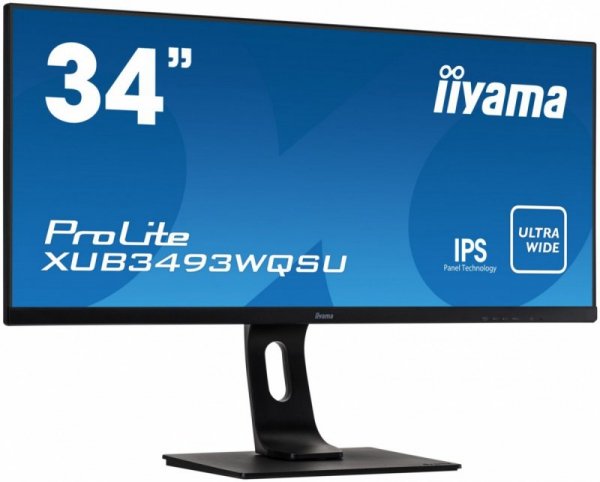 Monitor 34 cali XUB3493WQSU-B1 IPS UWQHD DP/USB/2xHDMI