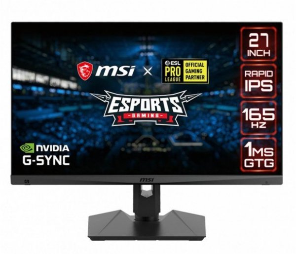 Monitor Optix MAG274QRF 27&#039;&#039;Flat/LED/WQHD/NonT/165Hz/Black