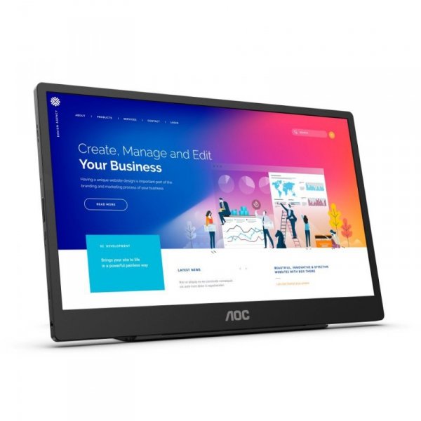 Monitor 16T2 15.6 IPS Micro-HDMI USB-C
