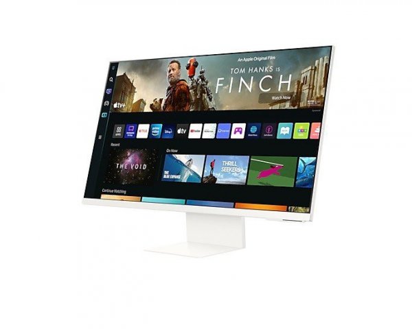 Monitor 32 cale LS32BM801UUXEN VA 3840x2160 UHD 16:9 1xMicro HDMI/1xUSB-C+1xUSB-C (65W) 4 ms (GTG) HAS Webcam głośniki płaski bi