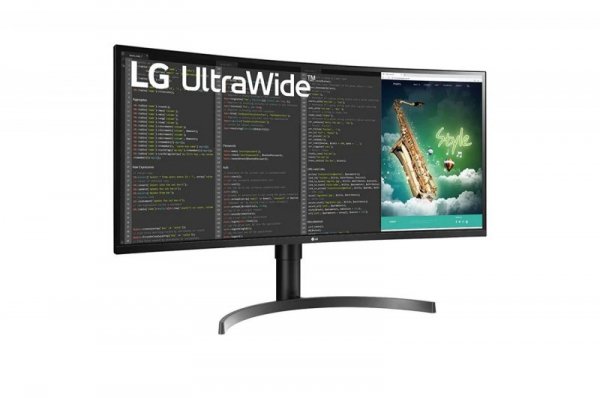 Monitor 35 cali 35WN65C-B 21:9 QHD Curved AMD FreeSync