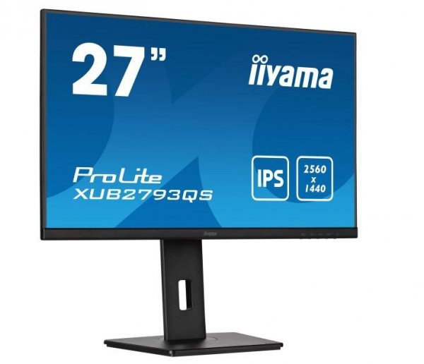Monitor 27 cali XUB2793QS-B1 IPS,WQHD,2xHDMI,DP,2x2W,HAS,300cd/m2