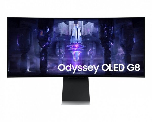 Monitor 34 cale LS34BG850SUXEN OLED 3440x1440 UltraWQHD 21:9 1xMicroHDMI/1xMiniDP/2xUSB-C (65W) 0,1ms zakrzywiony WiFi/BT HAS 17