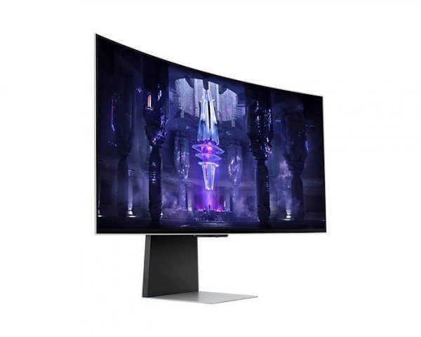 Monitor 34 cale LS34BG850SUXEN OLED 3440x1440 UltraWQHD 21:9 1xMicroHDMI/1xMiniDP/2xUSB-C (65W) 0,1ms zakrzywiony WiFi/BT HAS 17