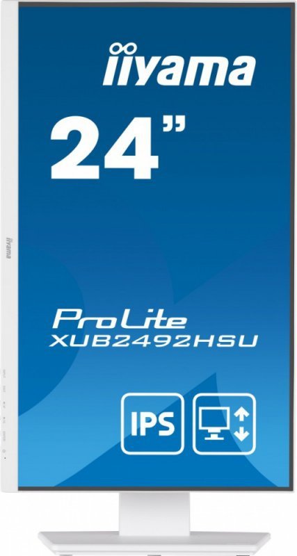 Monitor 23.8 cala XUB2492HSU-W5 IPS,HDMI,DP,VGA,USB,HAS(150mm),biały