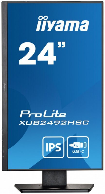Monitor 24 cale XUB2492HSC-B5 IPS,USB-C,HDMI,DP,USB3.0,HAS(150mm)