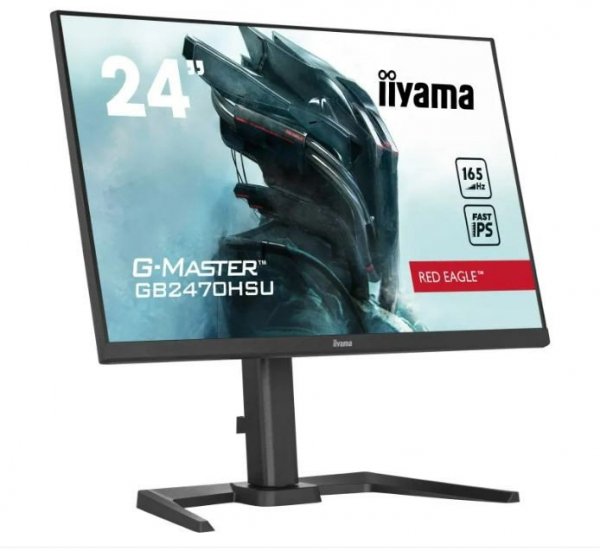 Monitor 24 cale GB2470HSU-B5 0.8ms,IPS,DP,HDMI,165Hz,HAS(150mm)