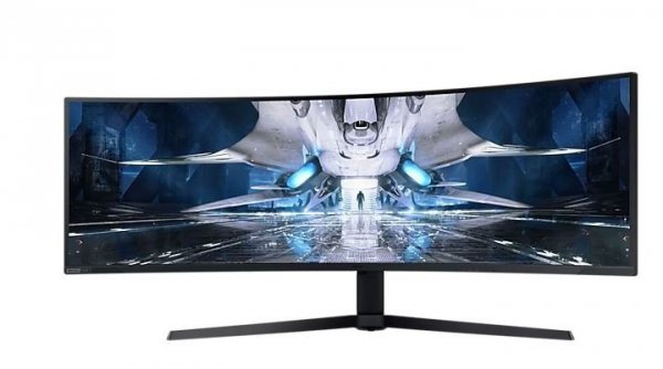Monitor 49 cali LS49AG950NPXEN  VA 5120x1440 DQHD 32:9 super szeroki 2xHDMI 1xDP 2xUSB 3.0 1ms(GTG) płaski HAS 240Hz Gaming 2 la