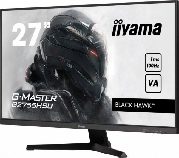 Monitor 27 cali G2755HSU-B1 VA,FHD,100Hz,1ms,HDMI,DP,2xUSB,2x2W