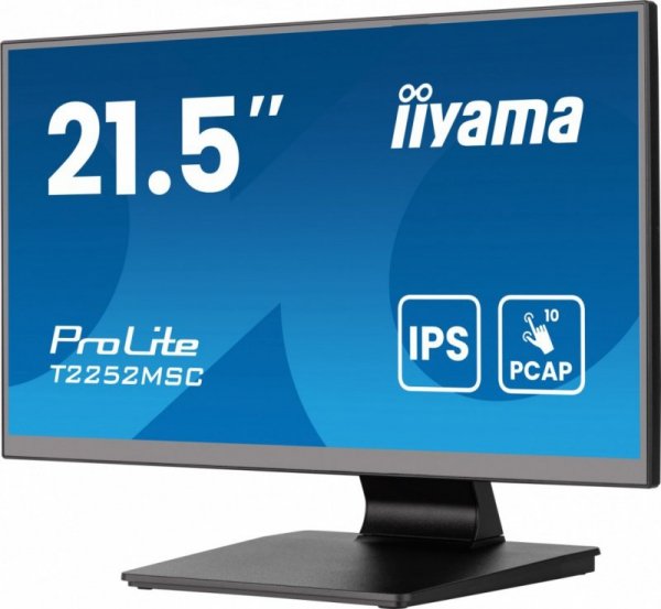 Monitor 22 cale T2252MSC-B2AG 10 PKT. POJ,IPS,HDMI,DP,2x1W,7H,2xUSB,  AG-(Anti Glare)