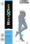 RELAXSAN Rajstopy ciążowe przeciwżylakowe 70 den (12-17 mmHg)