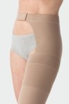 JUZO SOFT Pończocha pojedyncza z  przypięciem w pasie II stopnia kompresji  (23-32mmHg)