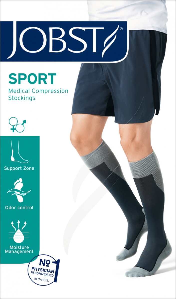 JOBST SPORT Sportowe podkolanówki uciskowe II stopnia kompresji 