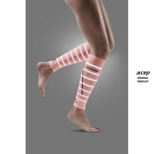 CEP Opaski kompresyjne odblaskowe REFLECTIVE dla kobiet (20-30mmHg)