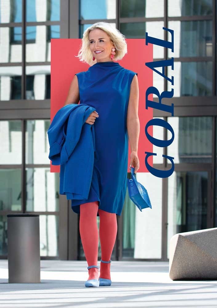 JUZO INSPIRATION Rajstopy uciskowe II stopnia kompresji  (23-32mmHg) KOLORY SEZONOWE