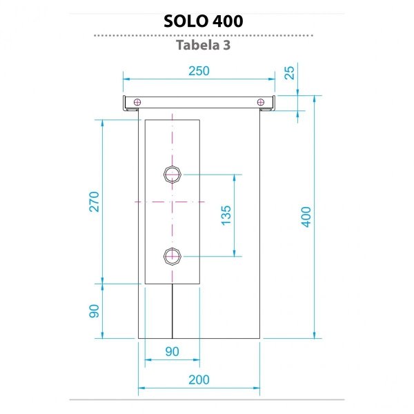 Regulus Solo 400/250/1100