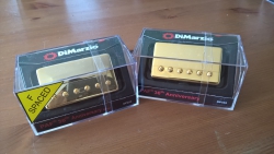 Dimarzio PAF 36 th Anniversarry Neck + Bridge GOLD