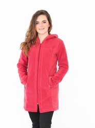 Płaszcz polarowy z kapturem, Kreator Studio Mody, r.XXL