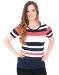 Bluzka w marynarskie paski, t-shirt rozmiar 50