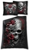 Skulls and Roses Single (200x135) - Ložní povlečení Spiral