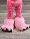 Pink Bear Paw Slippers - Bačkory LazyOne