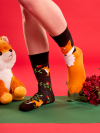 Liška a květiny - Ponožky Good Mood