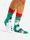 Mr and Mrs Snowman - Winter Socks - Good Mood