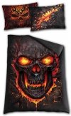 Skull Blast - Single Duvet Cover (200x135) Spiral