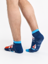 Lighthouse & Sailboats - Low Socks Good Mood