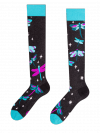 Dragonflies at Night - Knee High Socks