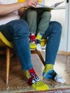 Colorful Comics - Junior Socks - Good Mood