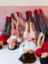 Happy Strawberries - Socks Good Mood