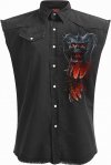 Death Embers - Sleeveless Denim Spiral
