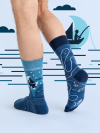 Night Fisherman- Socks Good Mood