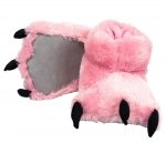 Pink Bear Paw Slippers - Bačkory LazyOne