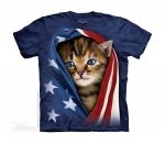 Patriotic Kitten - The Mountain - Junior