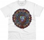 Gratefull Dead Celtic Mandala White - Liquid Blue