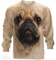 Pug Face - Longsleeve The Mountain