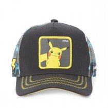 Pikachu Pika Black - Kšiltovka Capslab