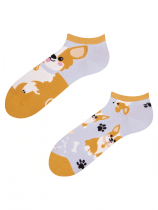 Corgi Dog - Low Socks Good Mood
