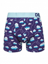 Paper Planes & Clouds - Mens Fitted Trunks